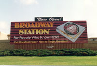 Broadway Station Billboard
